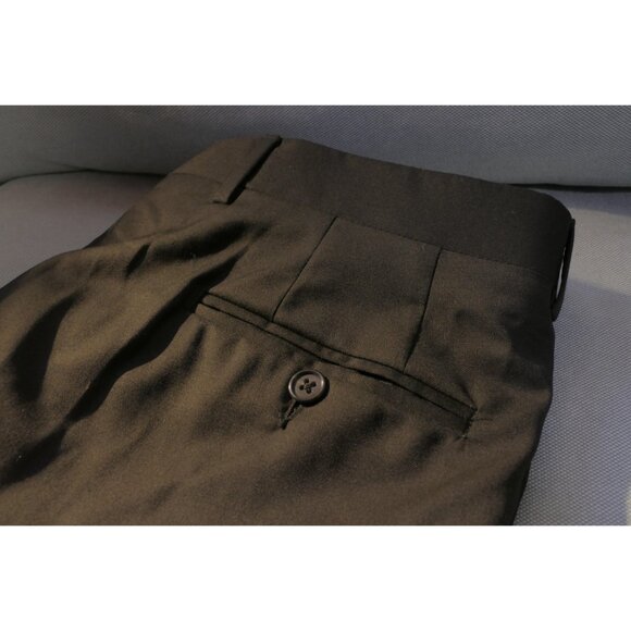 Joseph Abboud Black Wool Suit – 40L Jacket 36R Pants - Picture 15 of 16